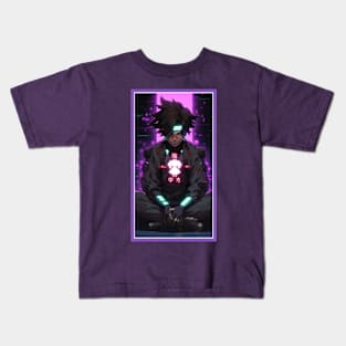 Anime Hero Power Meditation | Quality Anime Artwork | Anime Power Energy Meditation |  Manga Anime Art Kids T-Shirt